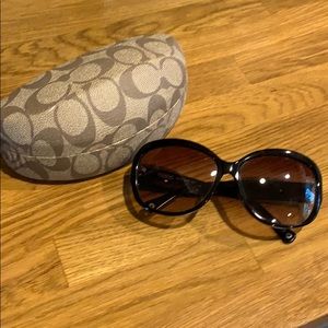 Coach Joelle Sunglasses in Tortoise